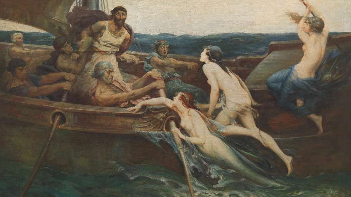 神話中的魅惑迷戀：水妖、海妖與人魚