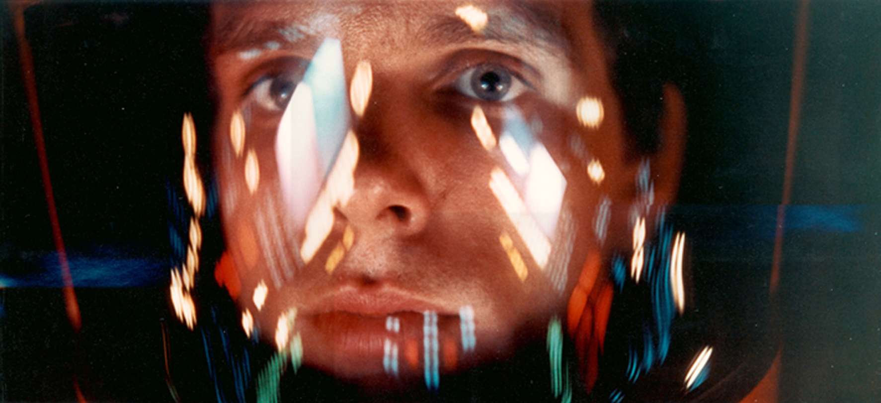 The Los Angeles County Museum of Art (LACMA) and the Academy of Motion Picture Arts and Sciences (The Academy) are pleased to co-present the first U.S. retrospective of filmmaker Stanley Kubrick, developed in collaboration with the Kubrick Estate and the Deutsches Filmmuseum, Frankfurt.
Pictured: The astronaut Bowman (Keir Dullea) in the memory space of the computer HAL, 2001: A SPACE ODYSSEY.