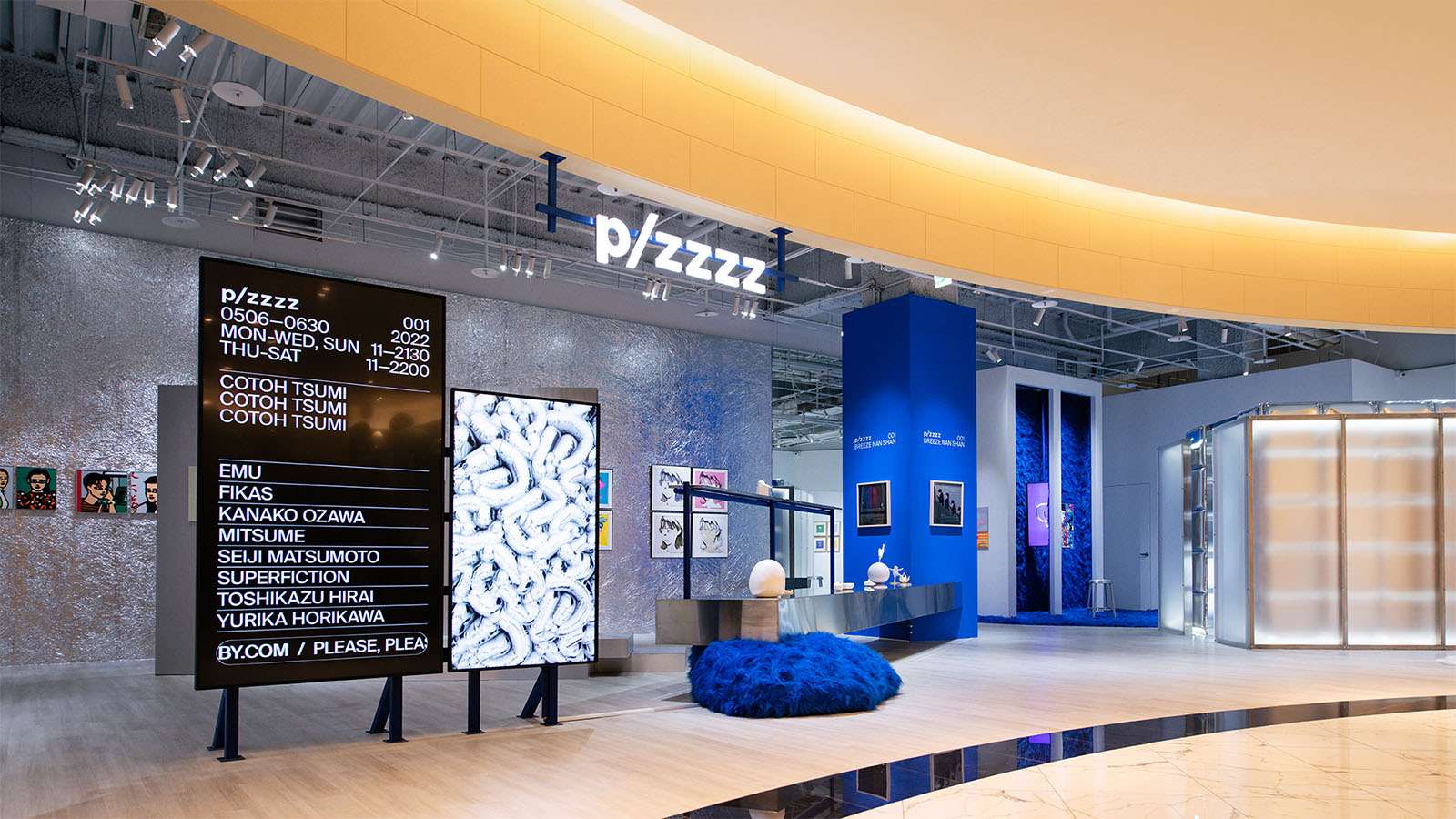 plzzzz 為國內策展公司 INCEPTION 啟藝經營的新品牌，以匯流當代與潮流藝術為主，同時經營線上與線下藝廊