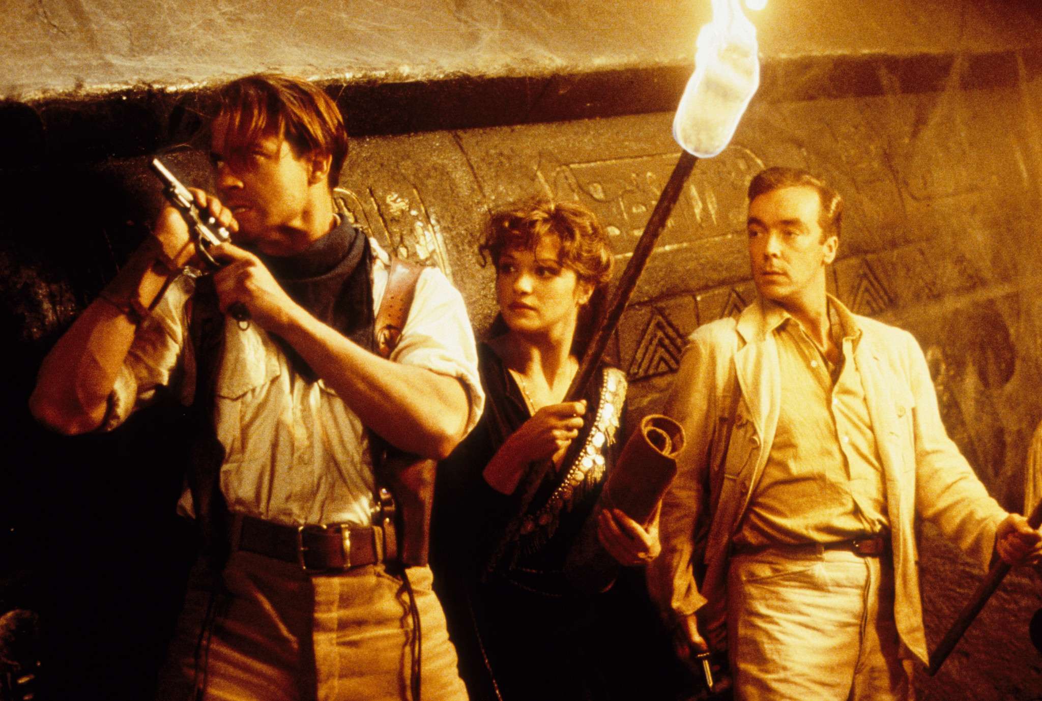 Brendan Fraser, Rachel Weisz, John Hannah, Arnold Vosloo, Kevin J. O'Connor, Stephen Dunham