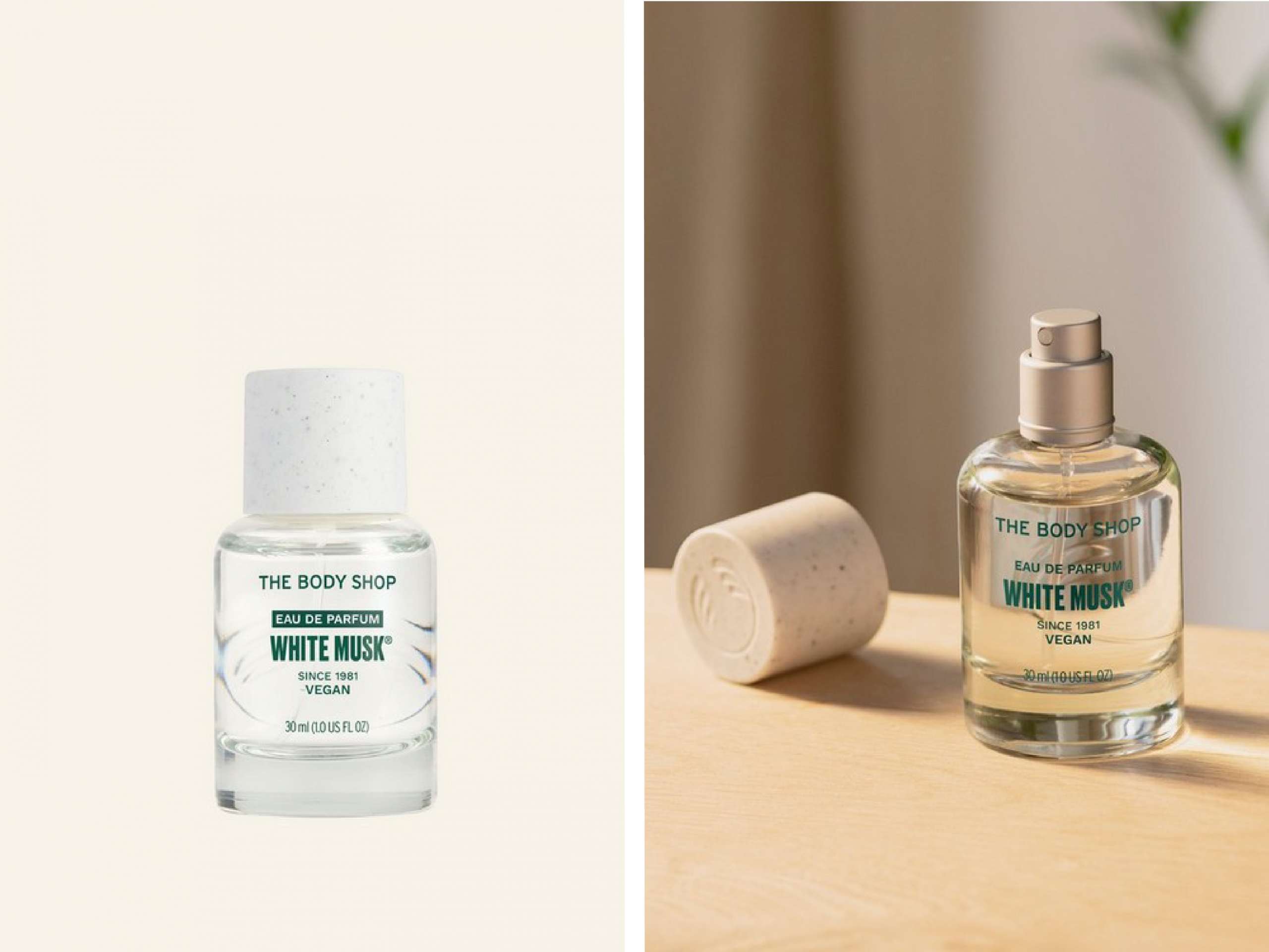( The Body Shop 於 1981 年推出了第一支 White Musk 香水。)