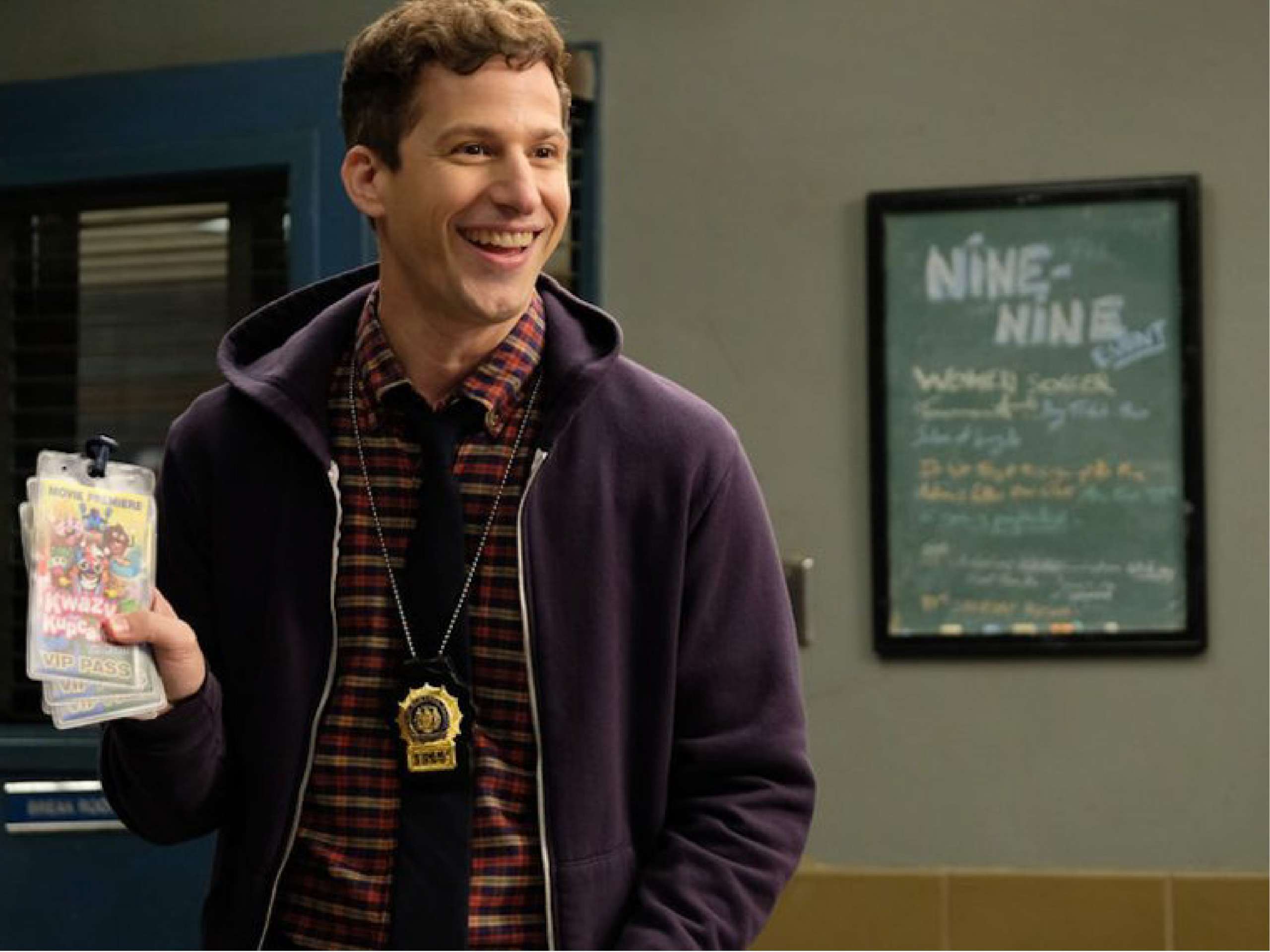 （《 Brooklyn Nine-Nine 》的 Jack 。）