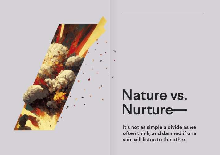 （ Lyaness 酒單的其一主題「 Nature vs. Nuture 」。）