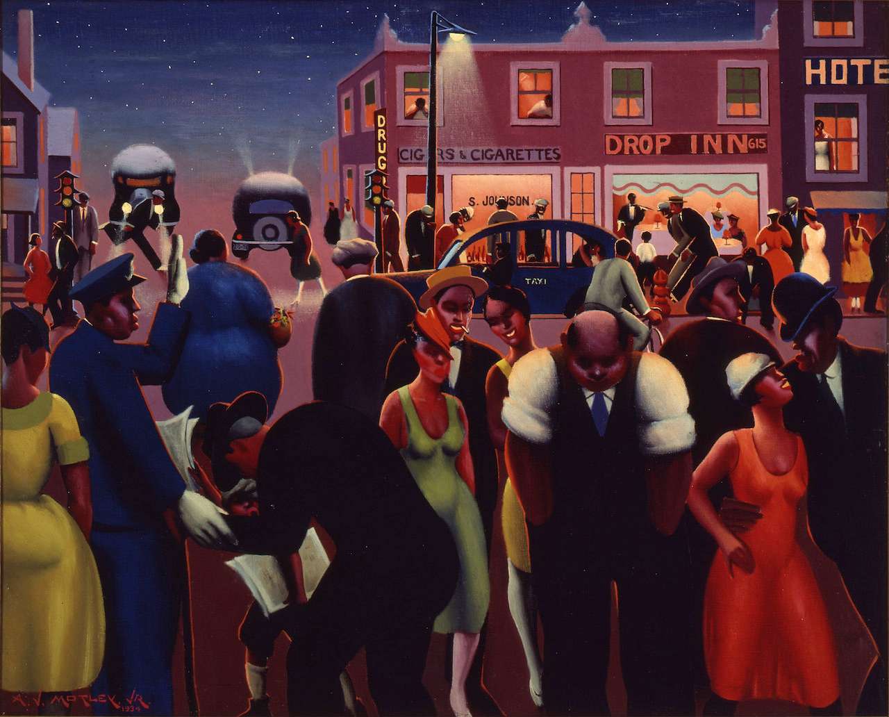 《 Black Belt 》, Archibald Motley, 1934