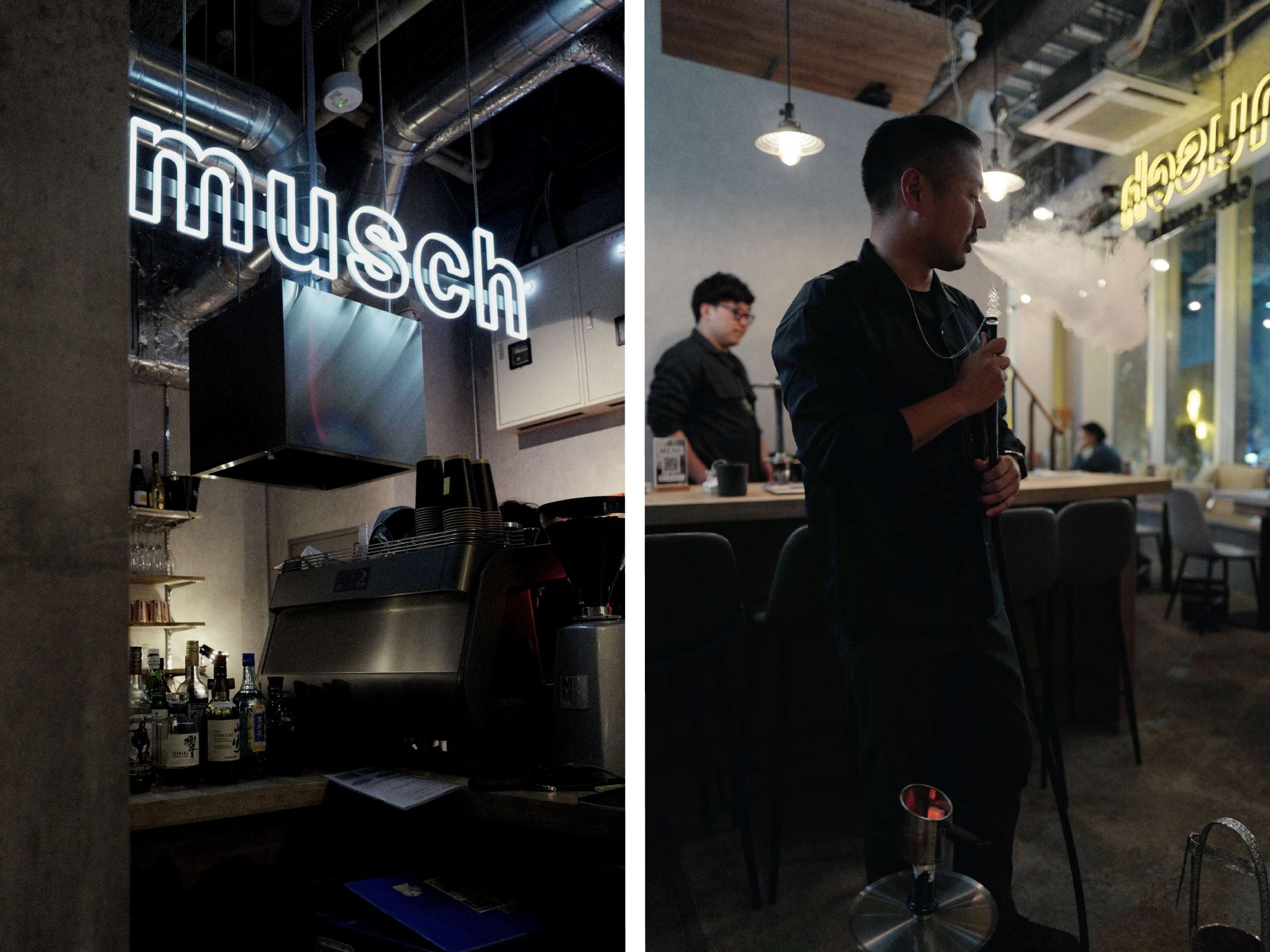 (以「 make us chill 」為名,店員保持著不打擾的友善態度,需要時才會上前協助。)
