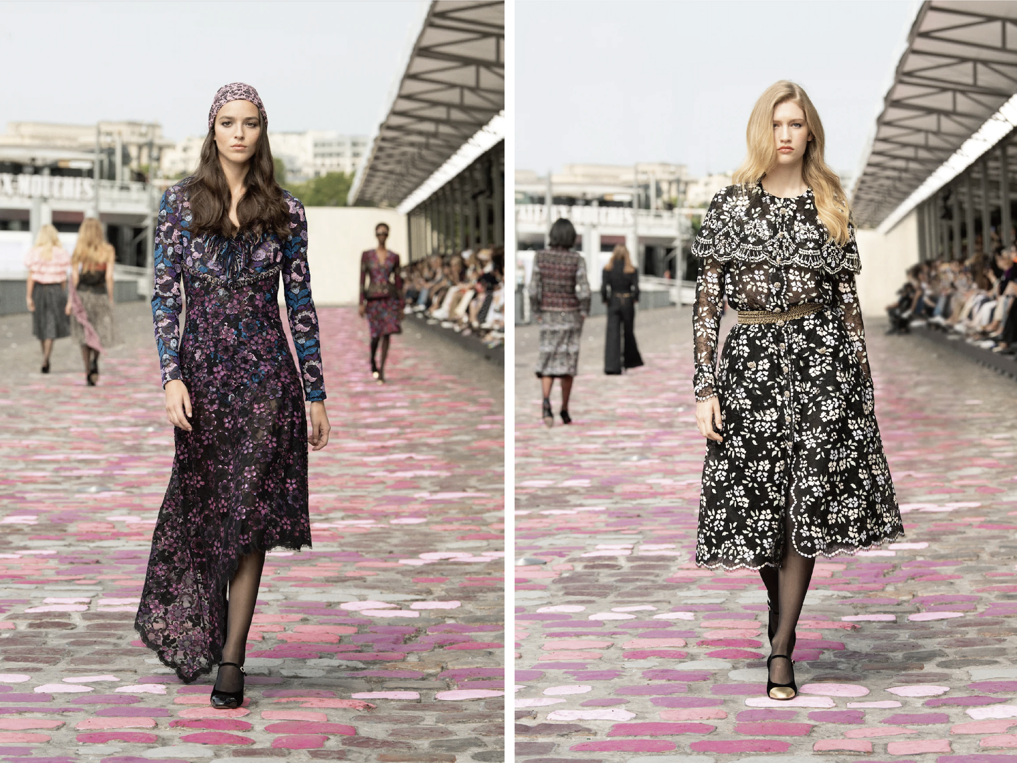 ( CHANEL Fall-Winter 2023/24 Haute Couture Show )