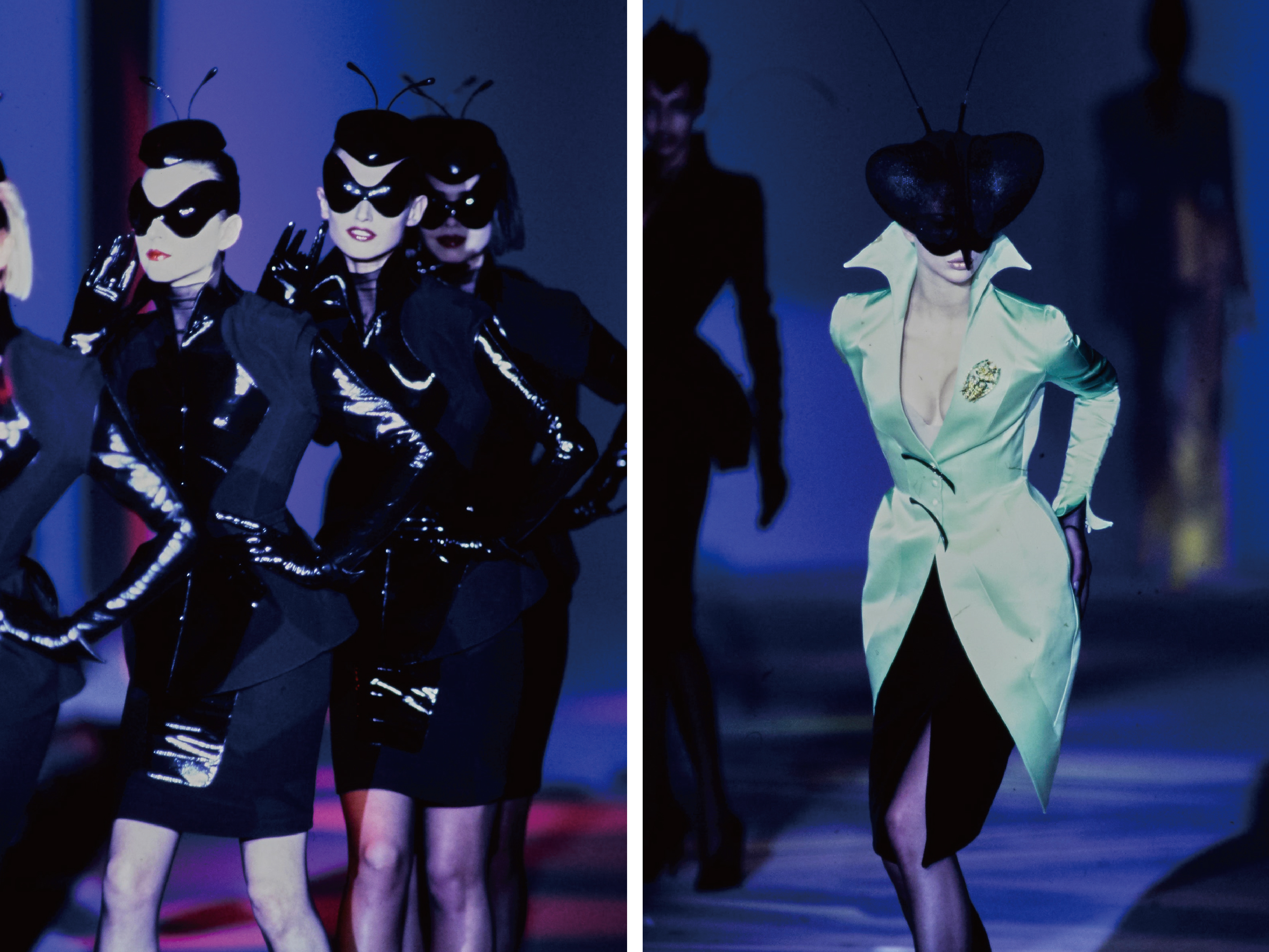 ( Mugler Spring 1997 Couture Collection )