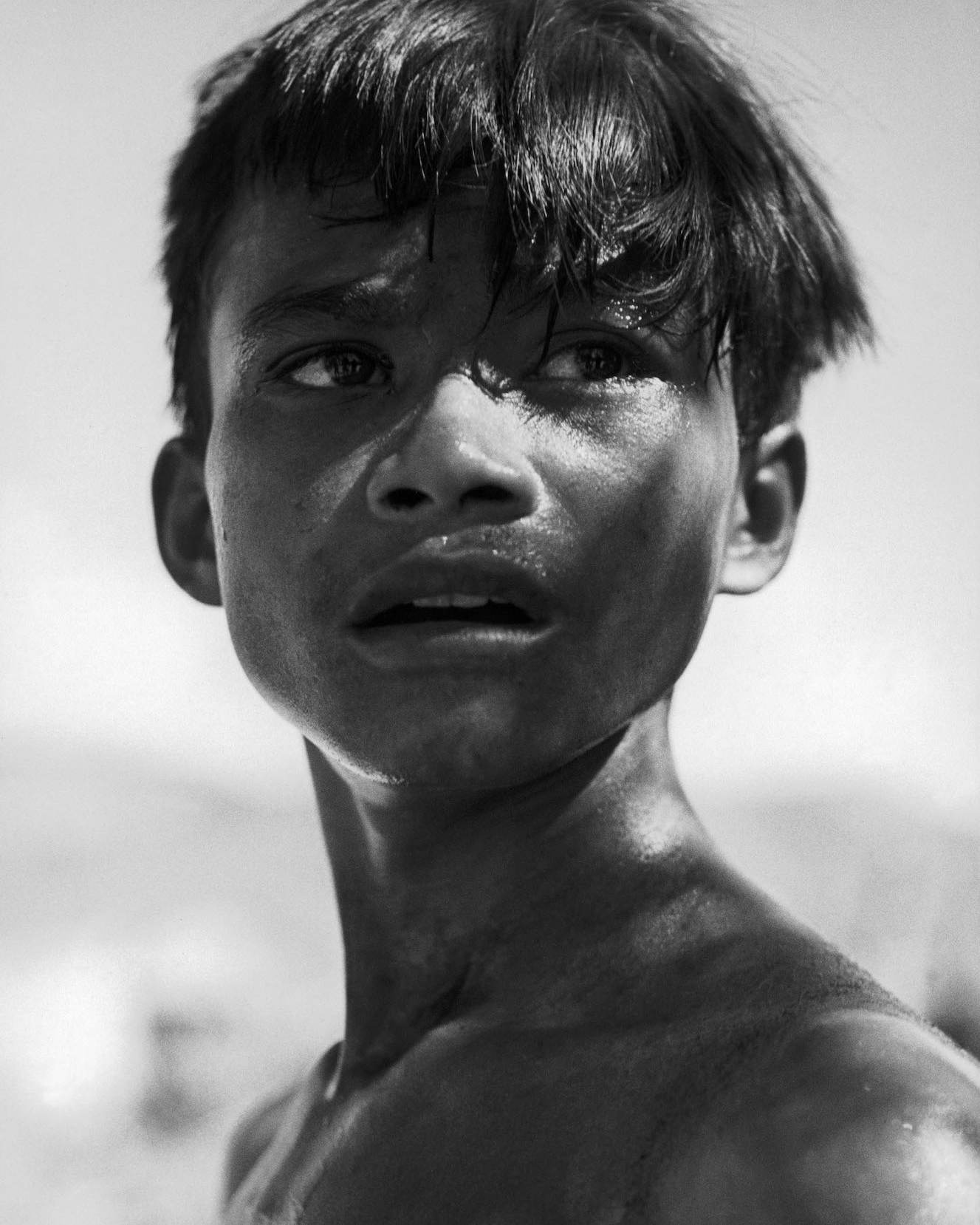 CAMBODIA. Angkor. Young khmer (ethnolinguistic group that constitutes most of the population of Cambodia). 1952.