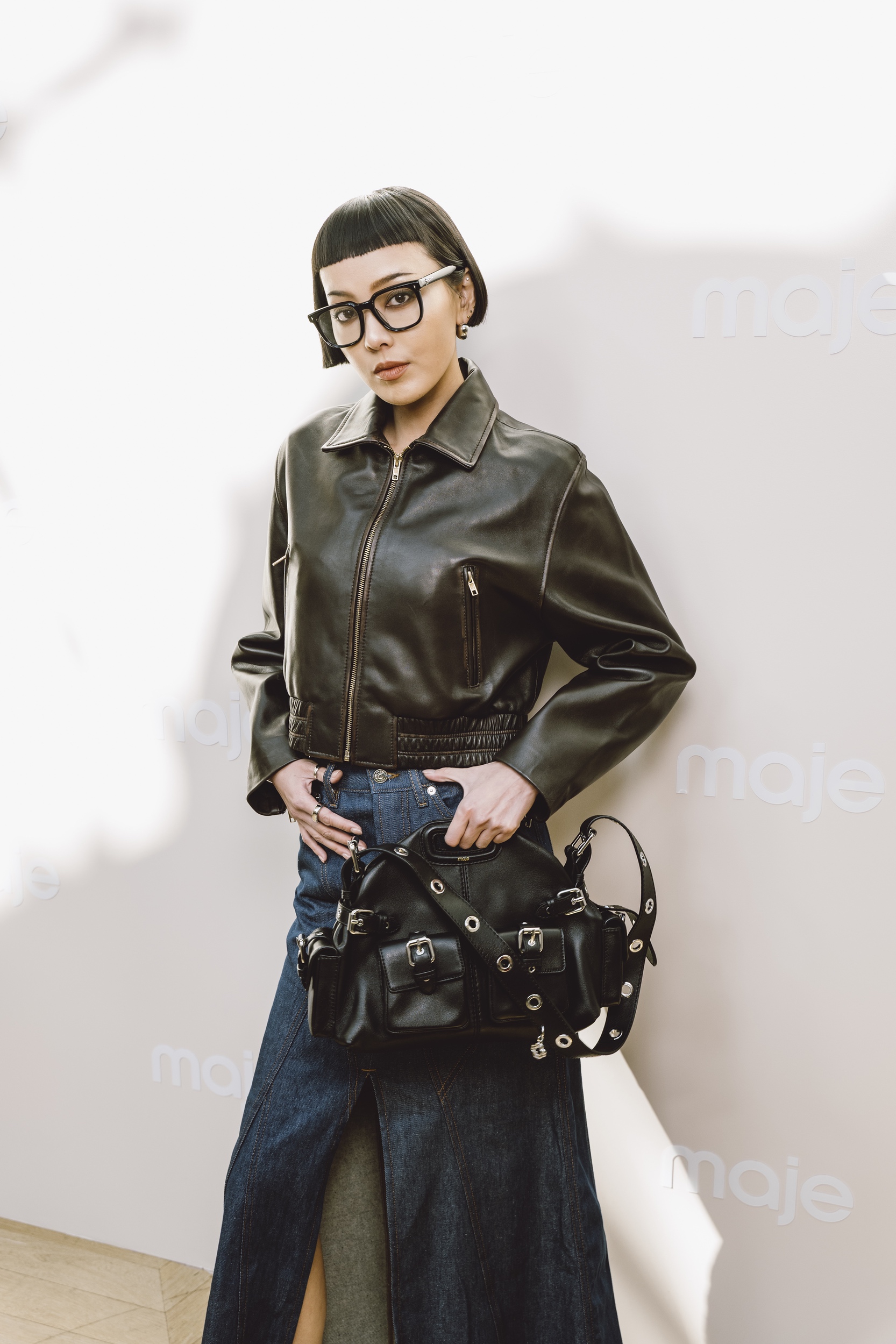 TW-Kiwi Lee in Maje FW25 Collection Presentation (1)