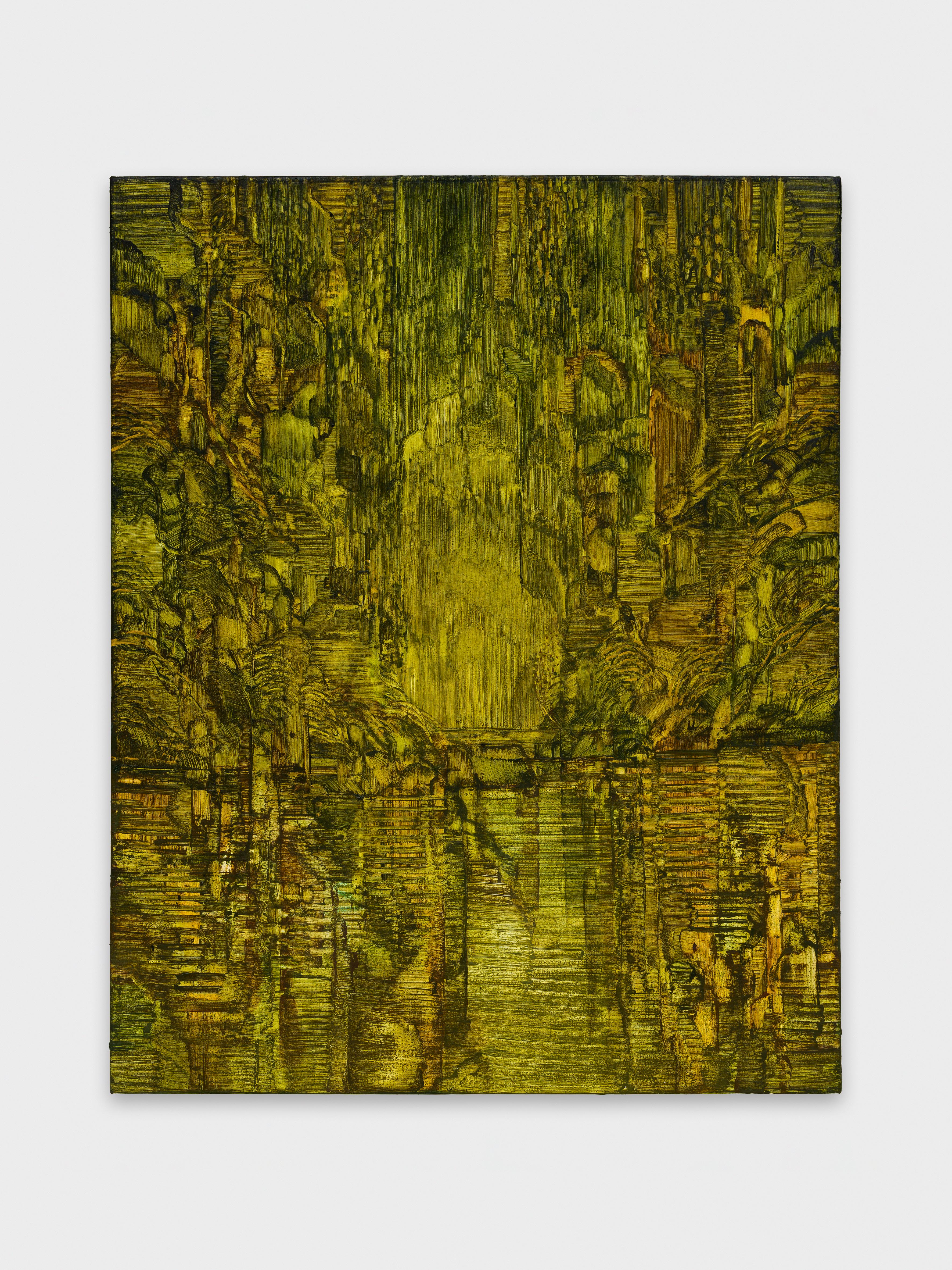 Alexandre Wagner, “Laguna”, 2025, Oil on canvas, 100 x 80 cm.