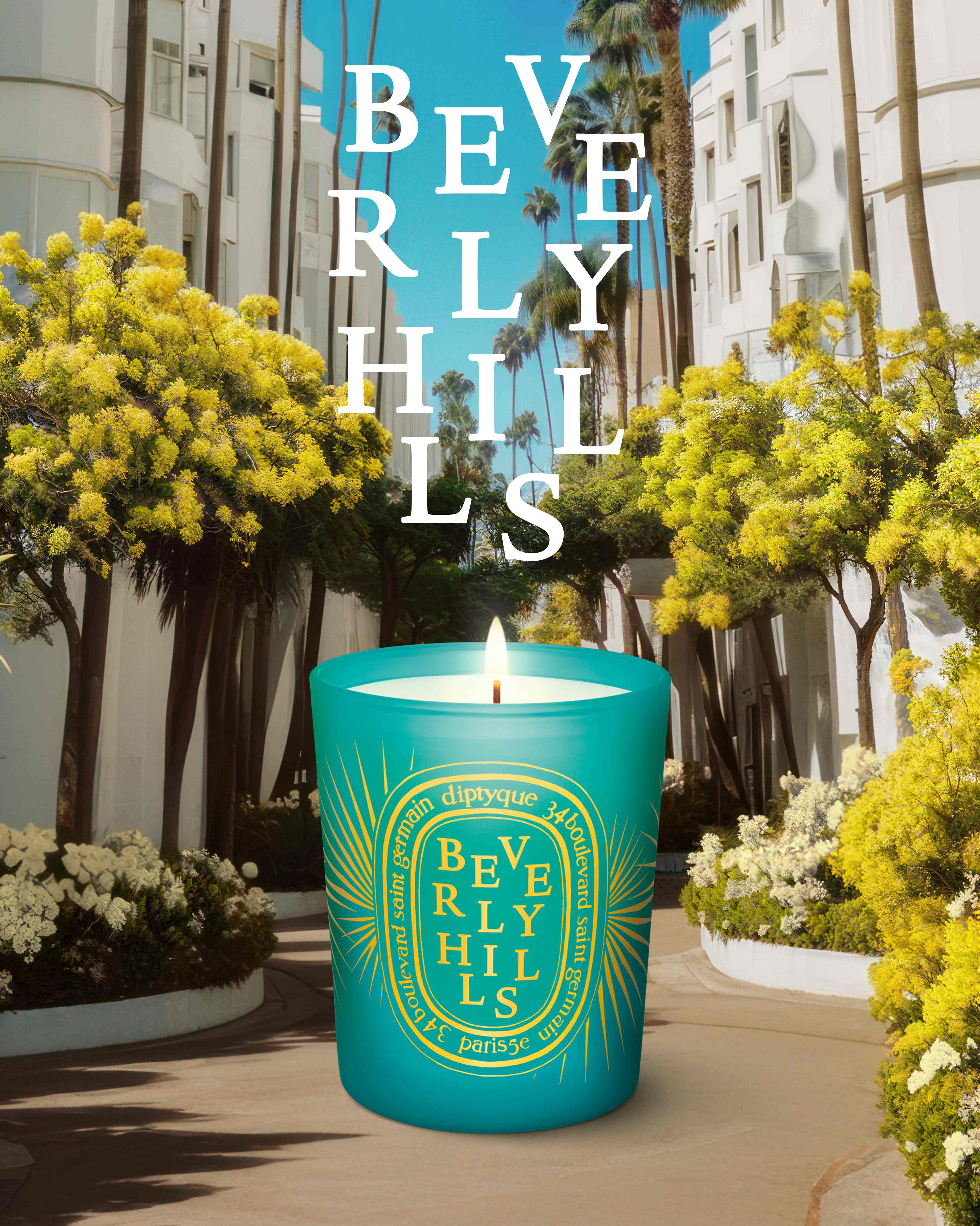 Diptyque 限量城市香氛蠟燭:比佛利