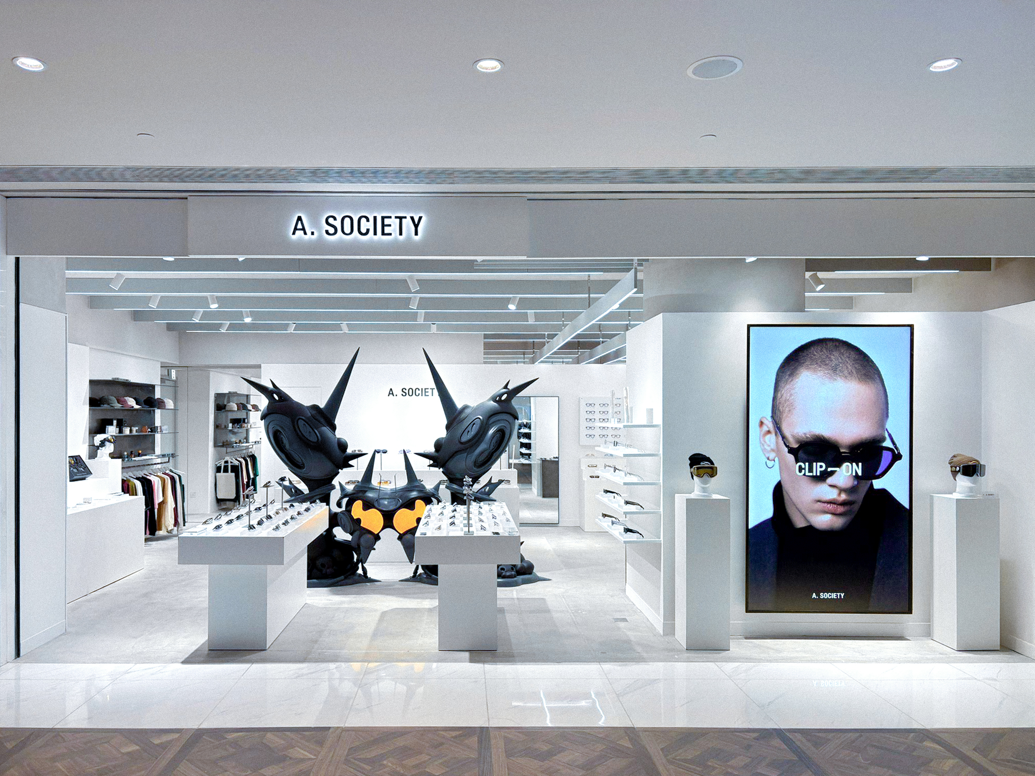 A.SOCIETY 香港 K11 MUSEA 形象店景（照片提供：A.SOCIETY）