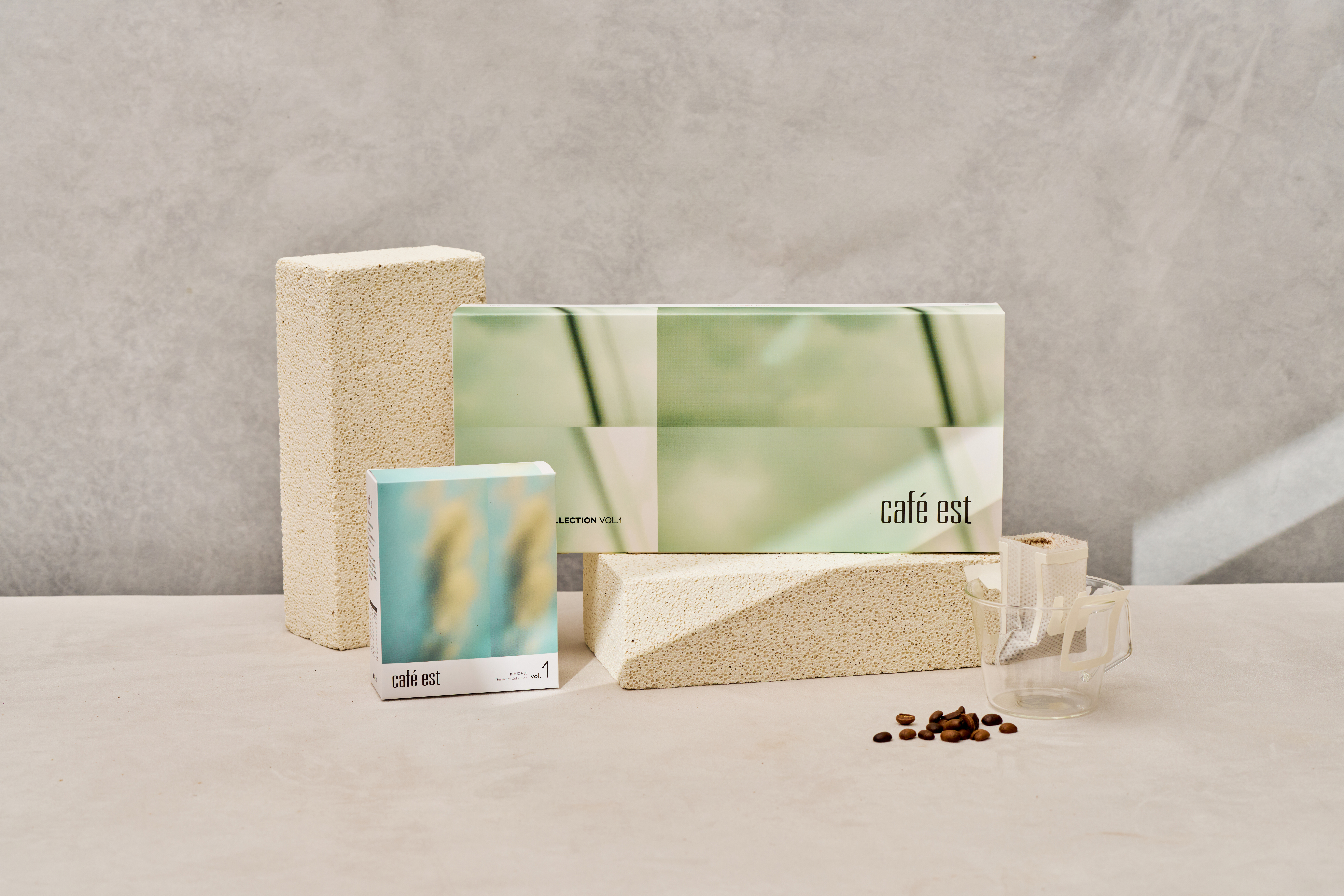 《Café est 藝術家系列:徐婷|霧中的白|濾掛包禮盒》