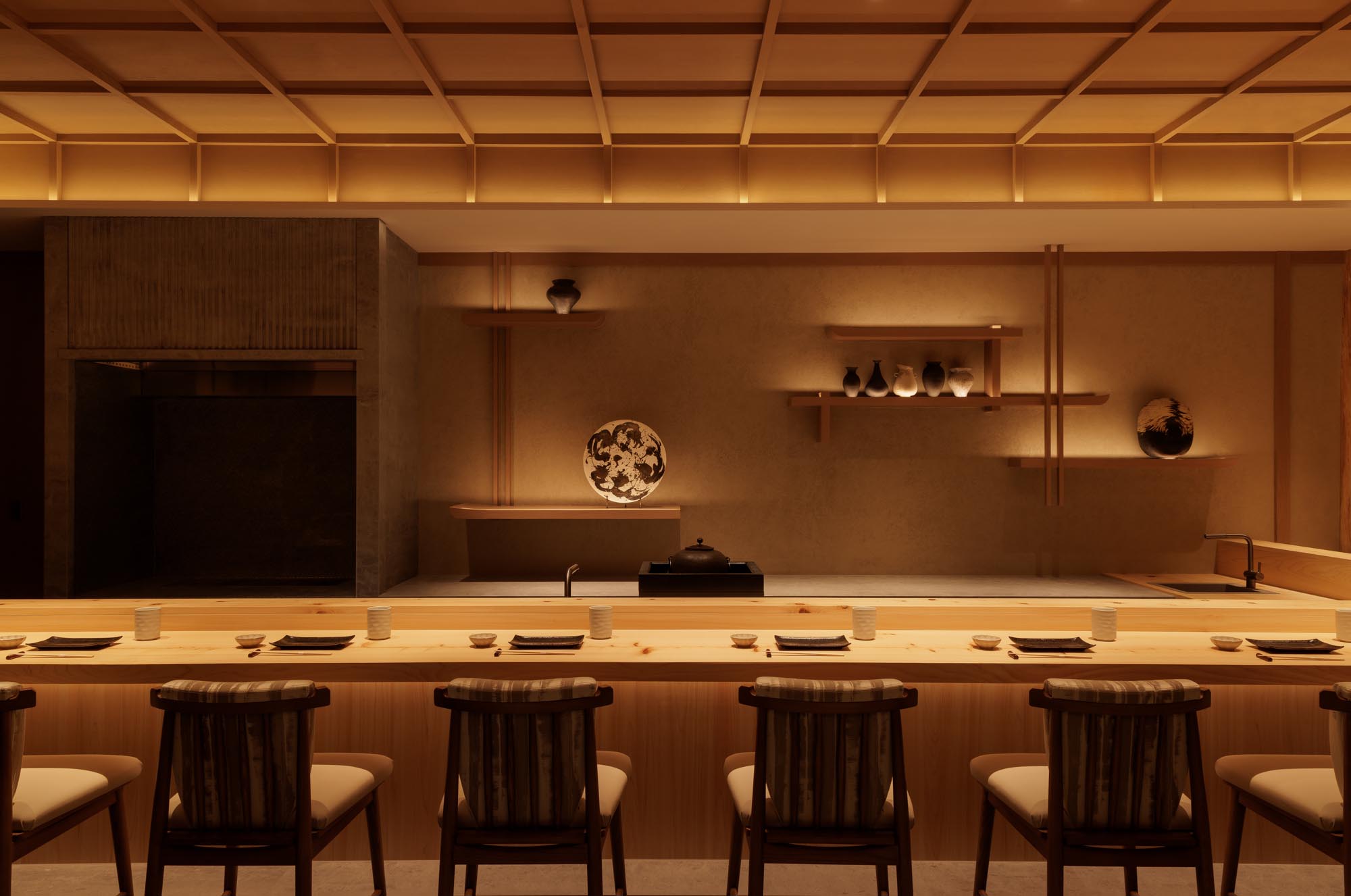 臺北嘉佩樂酒店 Mizue - 板前坐席