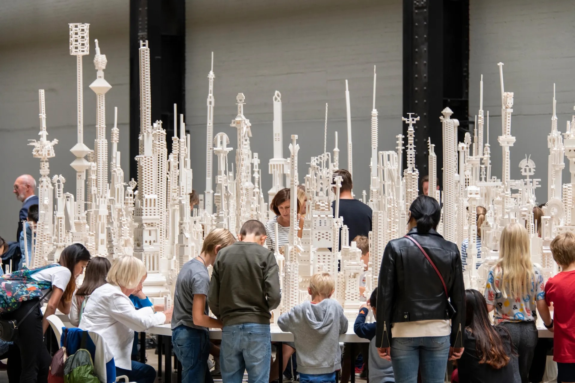 Olafur Eliasson The cubic structural evolution project at Tate Modern Turbine Hall, 2019, Tate