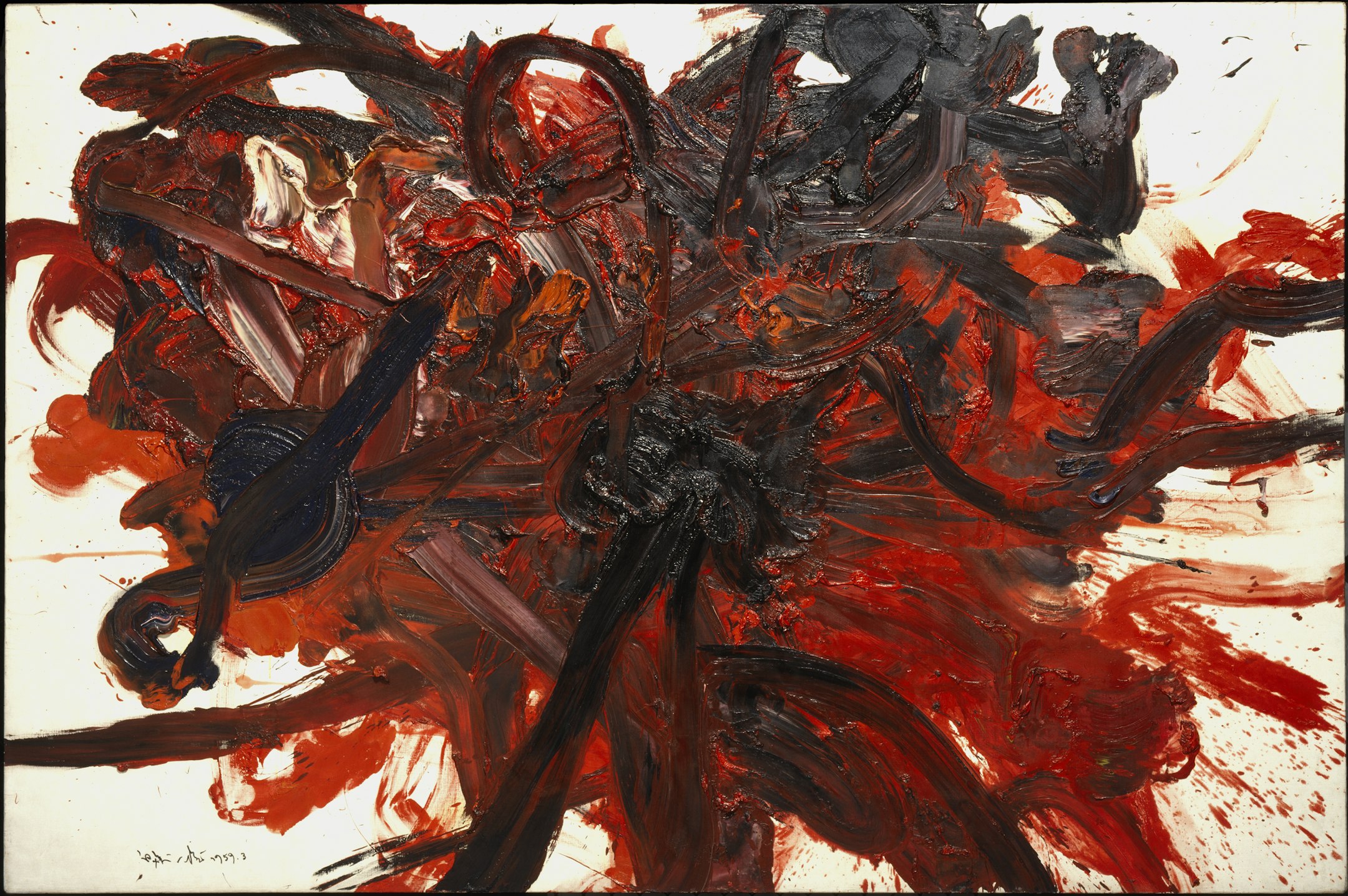 13. Untitled_Kazuo Shiraga_Oil on Canvas_1959