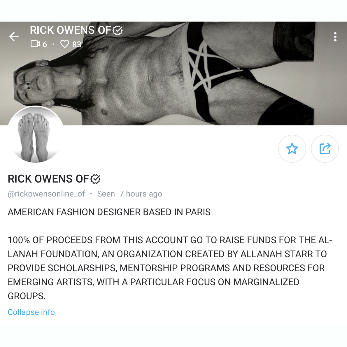 2. Rick Owens Only Fans Page_結果