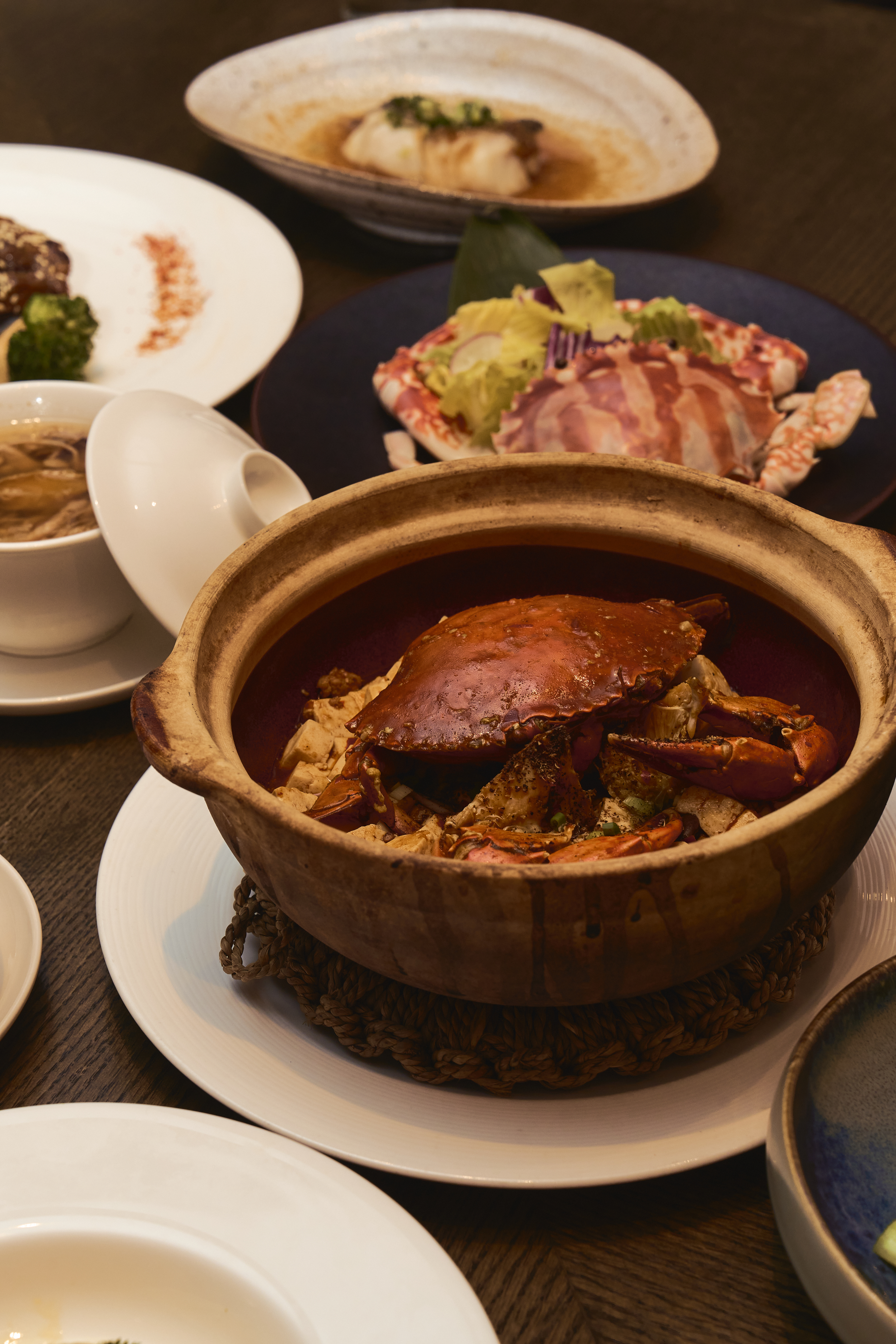 秋蟹麻婆嫩腐