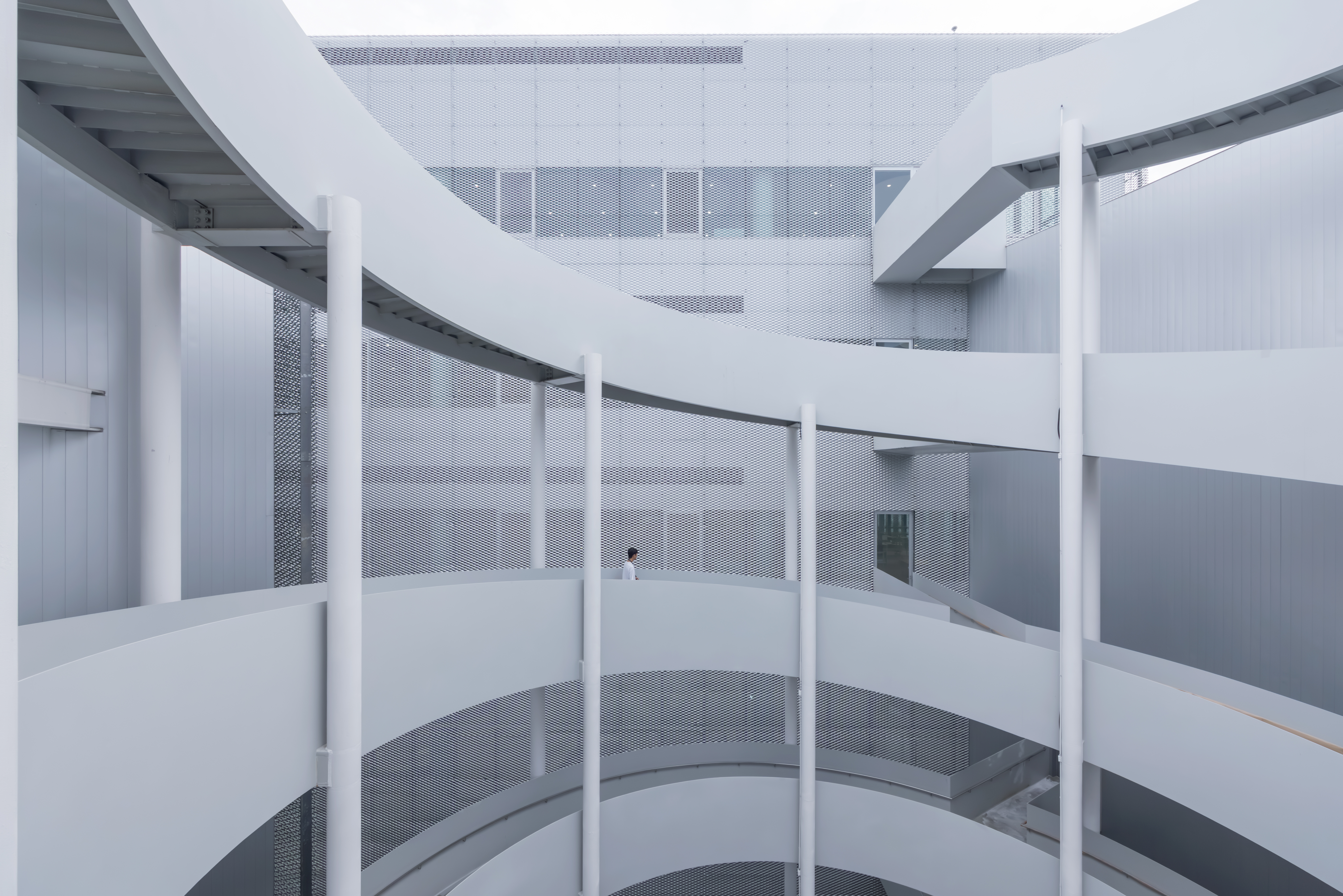 綠美圖逃生梯。攝影：Iwan Baan