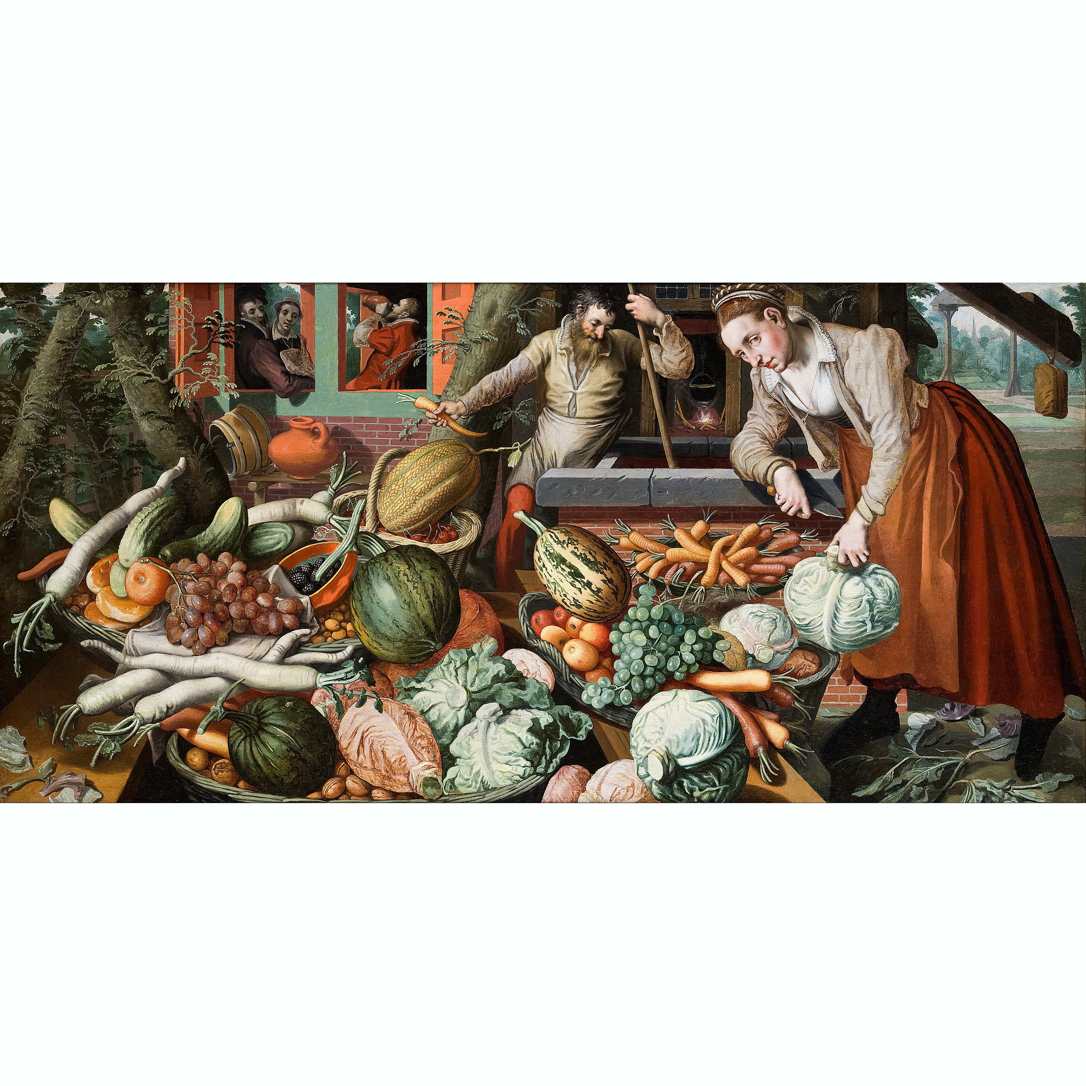2. Pieter Aertsen_Market Scene11