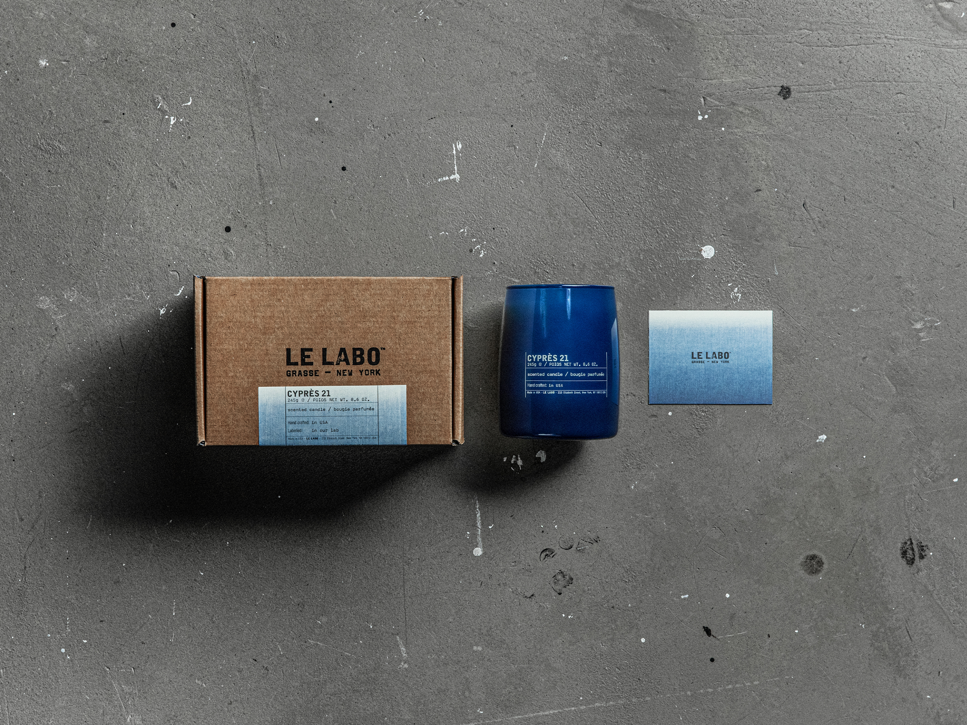 向工藝致敬：Le Labo 推出藍染限定版 CYPRÈS 21 與黑色水泥 SANTAL 26