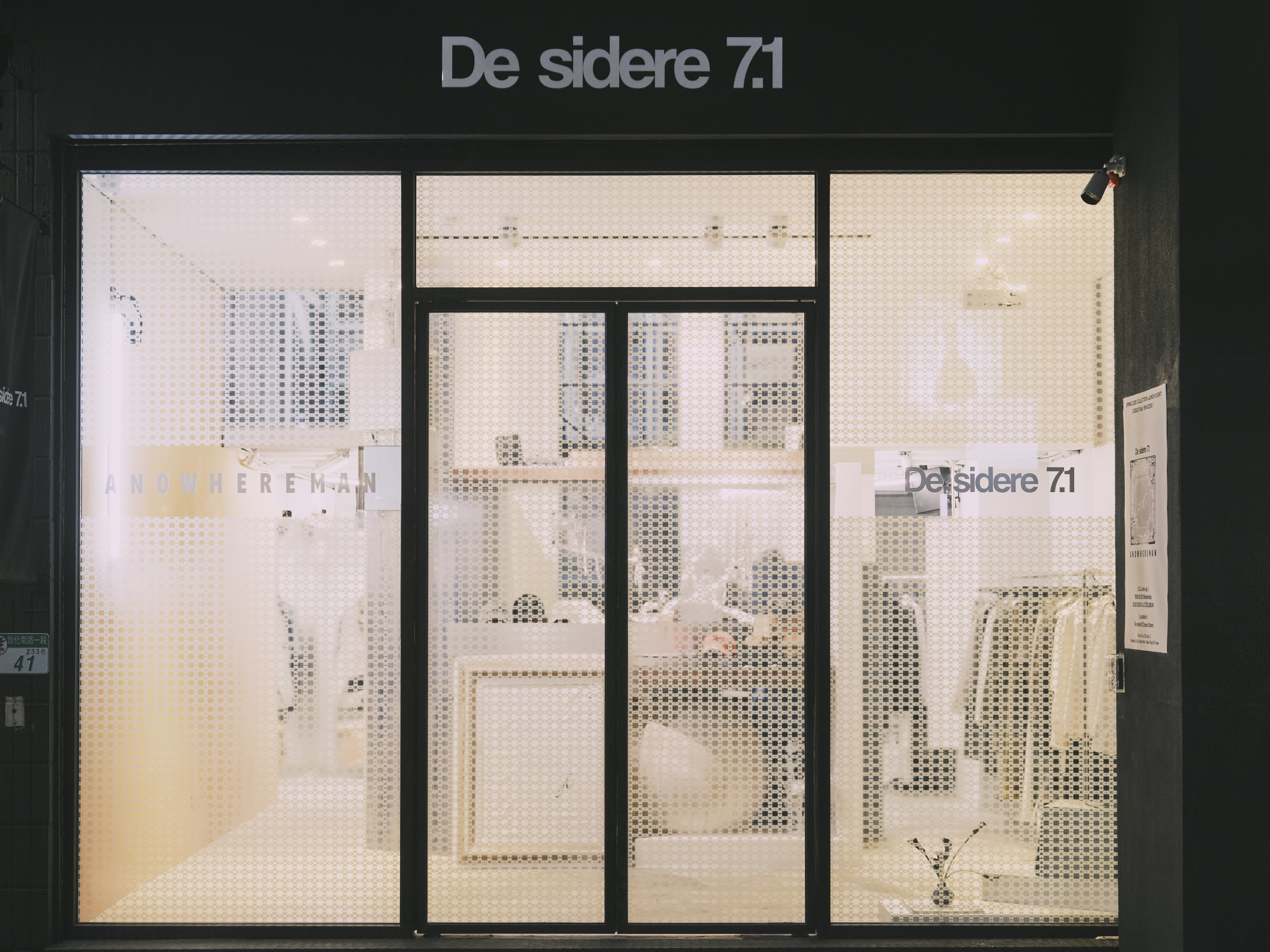 ANOWHEREMAN × De sidere 7.1：2026 早春系列與合作限定帽款同步登場