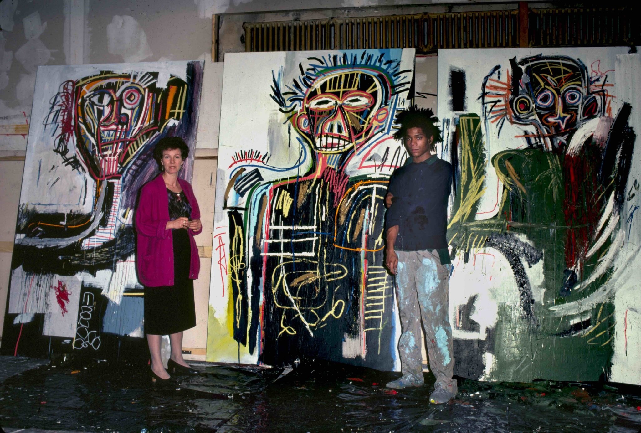 Annina-Nosei-Jean-Michel-Basquiat
