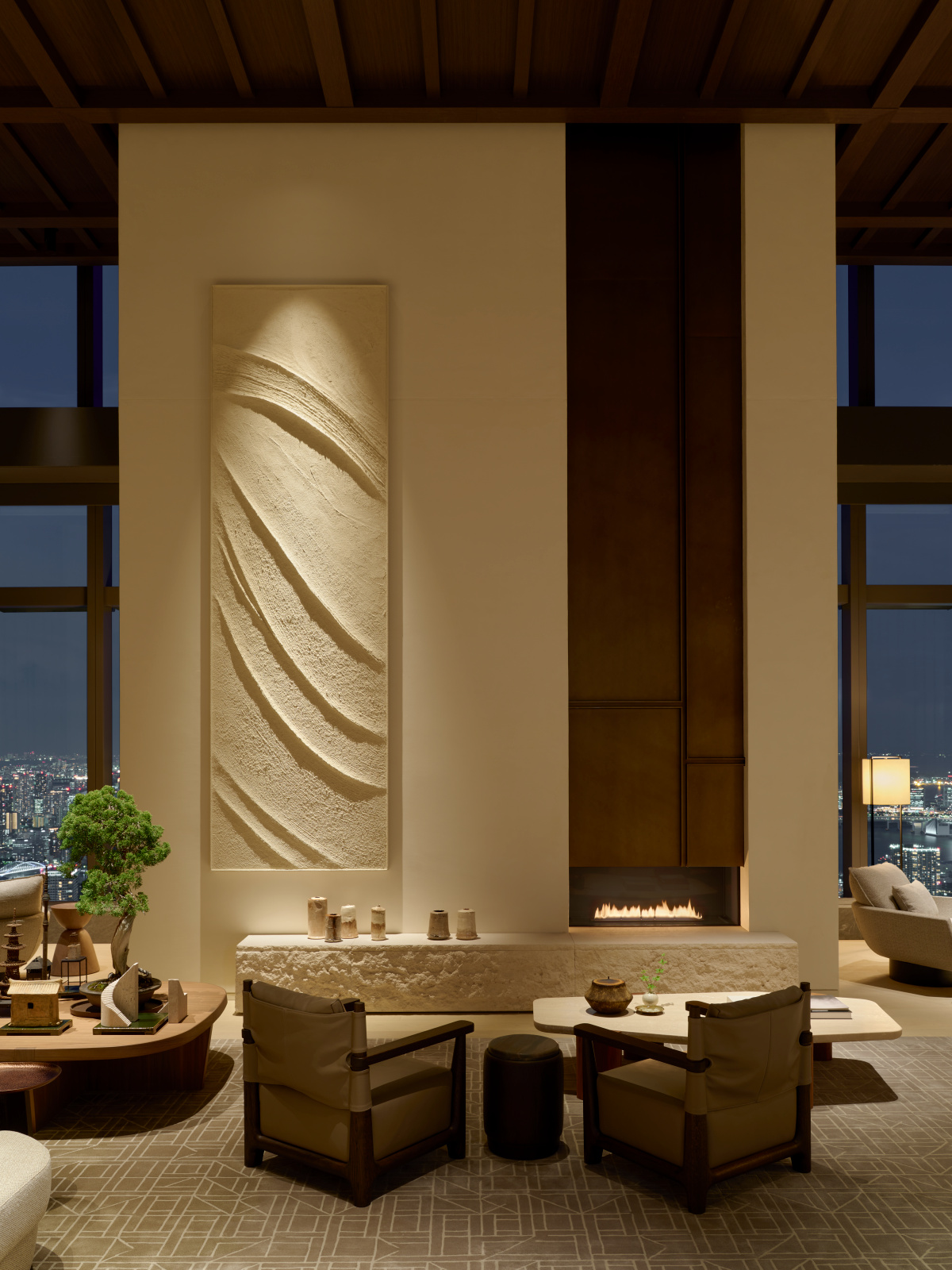 Aman Residences Tokyo, Japan - Communal Space, Lounge, Art_47089